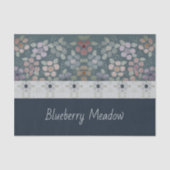 Modern Floral Patterned Designer Tissuepapier (Voorkant)