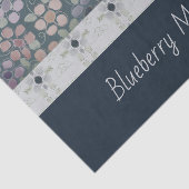 Modern Floral Patterned Designer Tissuepapier (Detail)