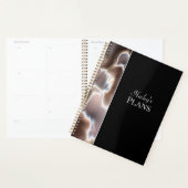Modern Floral personaliseer naamplanner Planner (Display)
