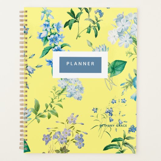 Modern Floral Planner (Voorkant)