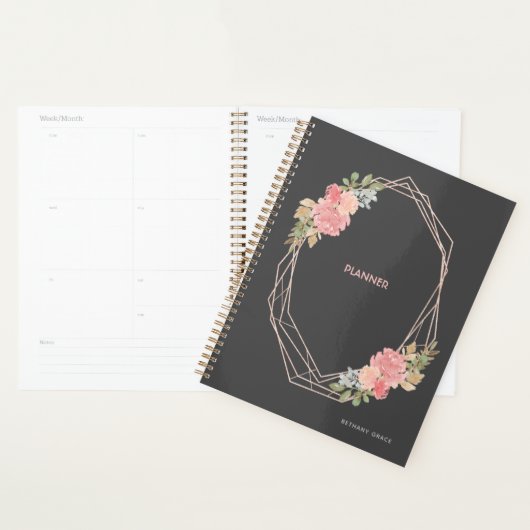 Modern Floral Planner (Display)