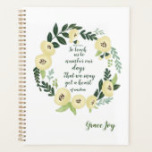 Modern Floral Planner (Voorkant)