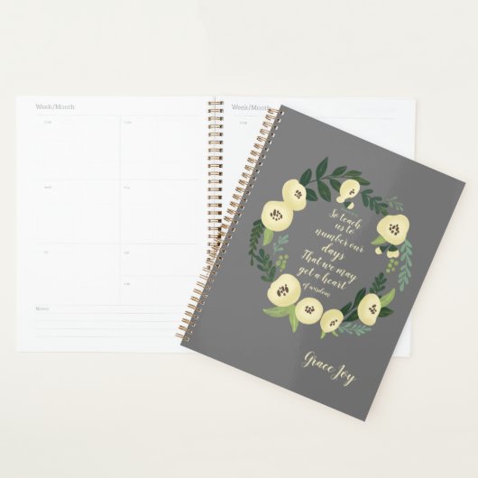 Modern Floral Planner (Display)