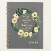 Modern Floral Planner (Voorkant)