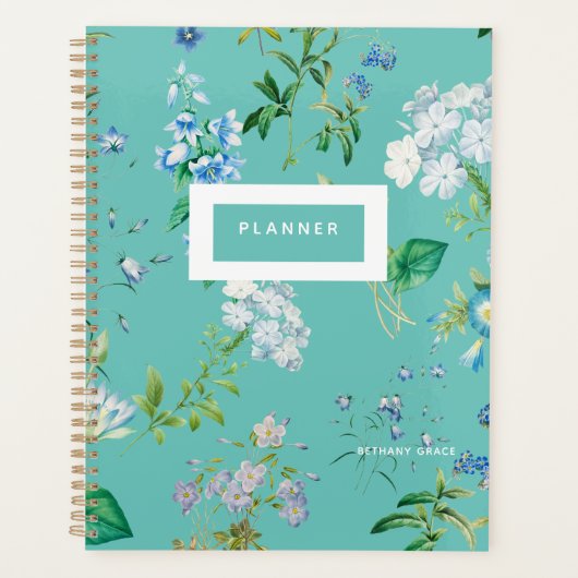 Modern Floral Planner (Voorkant)