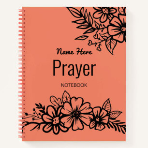 Modern Floral Prayer Notitieboek