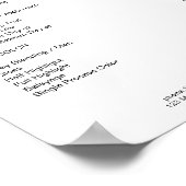 Modern Floral Preishear Poster (Hoek)