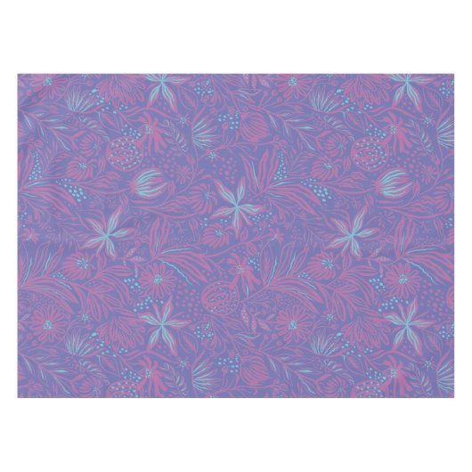 Modern | FLORAL print Tablecloth Tafelkleed (Voorkant (Horizontaal))