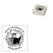 Modern Floral Skull Book uit de bibliotheek van Rubberstempel (Gestempeld)