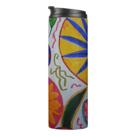 Modern Floral Thermosbeker