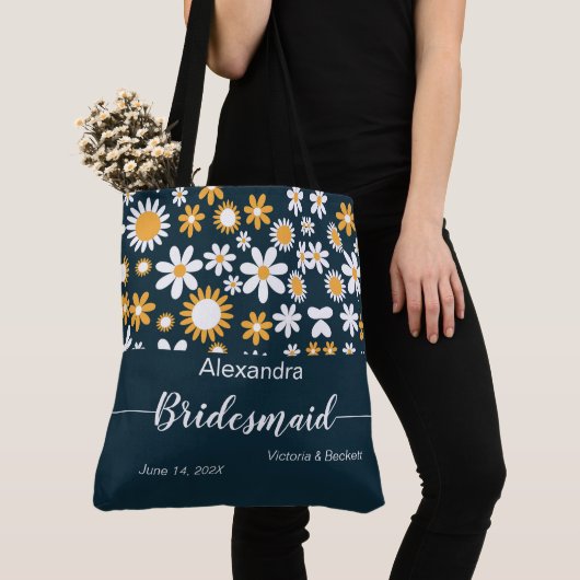 Modern Floral Tote Bag (Dichtbij)