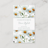 Modern Floral Trendy Afsprakenkaartje (Voorkant)