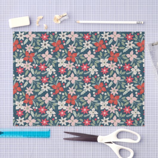 Modern Floral | Vakantie Tissuepapier (Craft)