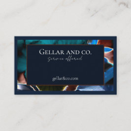 Modern Floral Visitekaartje