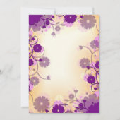 Modern Floral Vrijgezellenfeest Feestdagenkaart (Achterkant)