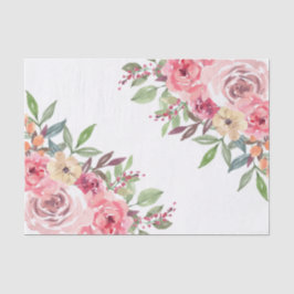 Modern Floral Vrijgezellenfeest Tissuepapier