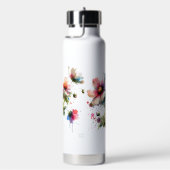 Modern Floral Waterfles (Rechts)