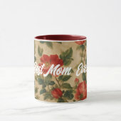 Modern Floral Waterverf Collectie Mok (Midden)