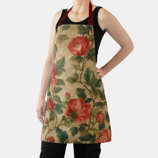 Modern Floral Waterverf Collectie Schort (Insitu)