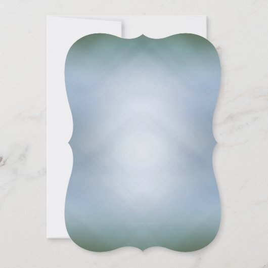 Modern Floral Wedding Invitation Kaart (Achterkant)