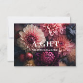 MODERN FLOWER BUSINESS QR CODE GIFT CERTIFICATE  (Voorkant)