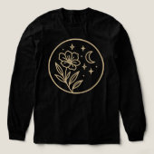 Modern Flower Graphics Vrouwen Tri-Blend Shirt (Voorkant)