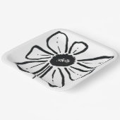 Modern Flower Paper Bord (Gebogen)