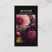 Modern Flower Salon Visitekaartje (Voorkant)