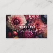 Modern Flower  Visitekaartje (Voorkant)