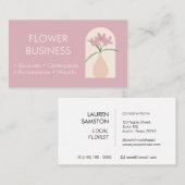 Modern Flowers Bloemist Visitekaartje (Voorkant / Achterkant)