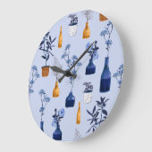 Modern Flowers Vaas Monotone Grote Klok (Hoek)