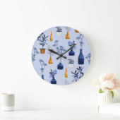 Modern Flowers Vaas Monotone Grote Klok (Huis)
