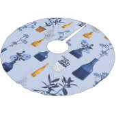 Modern Flowers Vaas Monotone Kerstboom Rok (Gekanteld)
