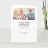 Modern Folded 15-foto Memorial/Funeral Programme Programma (Achterkant)