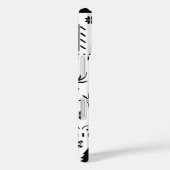 Modern Folk Art kerstrendierster Case-Mate iPhone Case (Achterkant / Rechts)