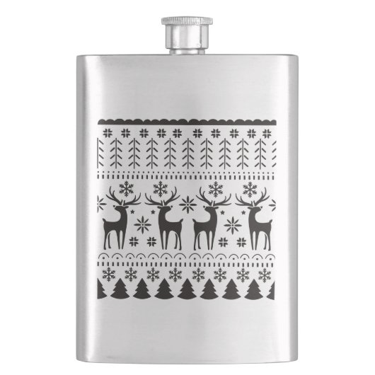 Modern Folk Art kerstrendierster Flacon (Voorkant)