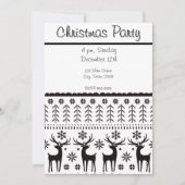 Modern Folk Art kerstrendierster Kaart (Voorkant)