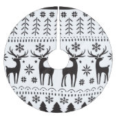 Modern Folk Art kerstrendierster Kerstboom Rok (Voorkant)