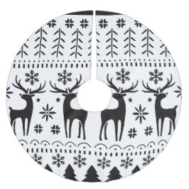 Modern Folk Art kerstrendierster Kerstboom Rok