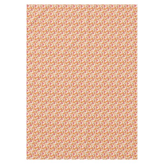 Modern Folk Foxes Tafelkleed (Voorkant)