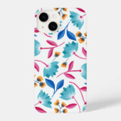 Modern Folkart Floral iPhone Hoesje (Achterkant)