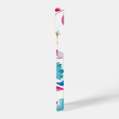  Modern Folkart Floral iPhone Hoesje (Linkerkant)