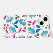  Modern Folkart Floral iPhone Hoesje (Achterkant horizontaal)