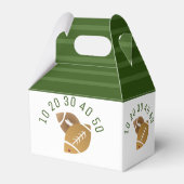 Modern Football veld Bedankdoosjes (Achterkant)