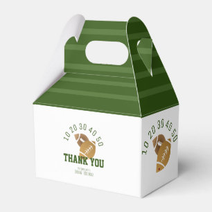 Modern Football veld Bedankdoosjes