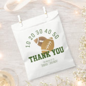 Modern Football veld Bedankzakje (Geknipt)