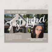 Modern for Sale Home Aangeboden Foto Business B Briefkaart (Voorkant)