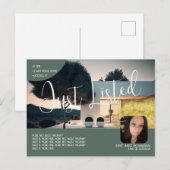 Modern for Sale Home Aangeboden Foto Business Briefkaart (Voorkant / Achterkant)