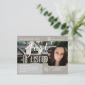 Modern for Sale Home Aangeboden Foto Business C Briefkaart (Staand voorkant)