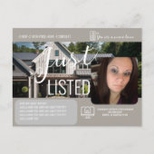 Modern for Sale Home Aangeboden Foto Business C Briefkaart (Voorkant)